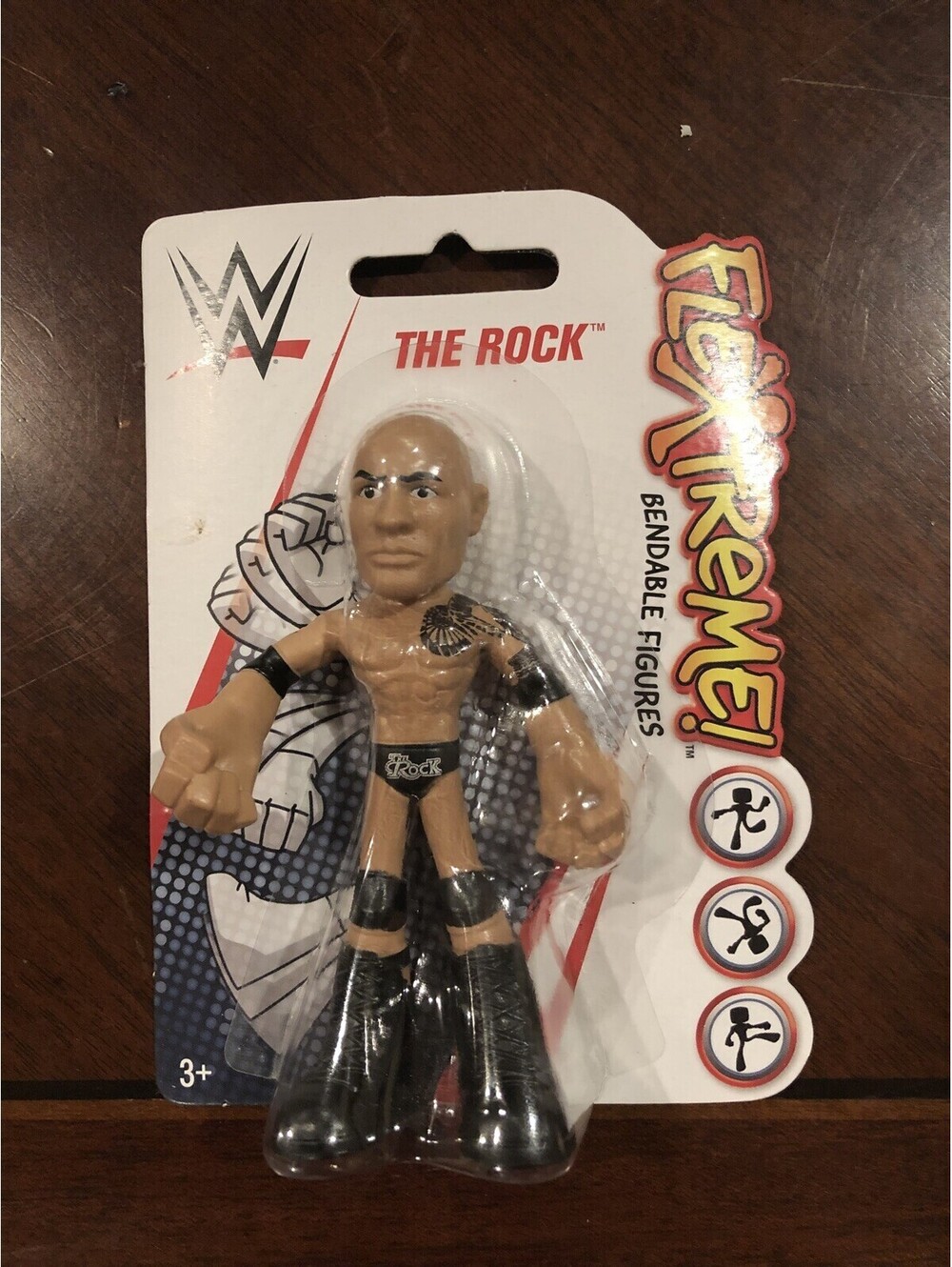 WWE THE ROCK FLEXTREME MATTEL Dwayne Johnson NEW Toy
